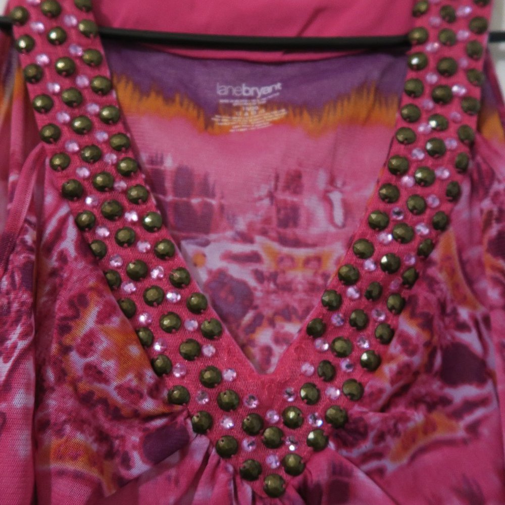 Lane Bryant Sleeveless Blouse - Picture 3 of 4